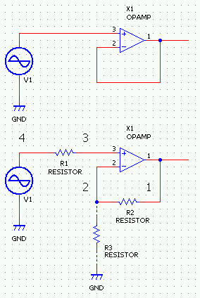 Op Amp Voltage Follower