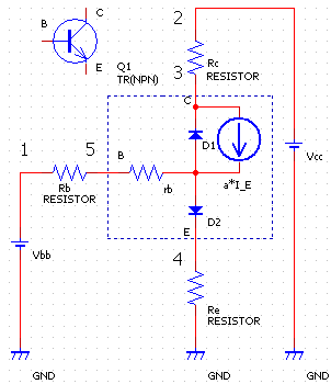 NPN Common-Emittor Transistor Amplifier with Equalizing Circuit